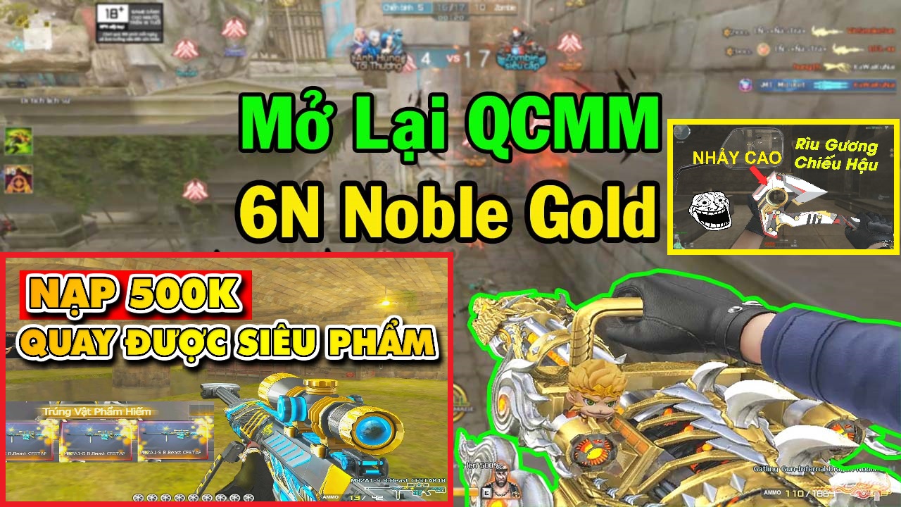 6N Noble Gold | Rìu Nhảy Cao | 3Z BB CFSTAR18